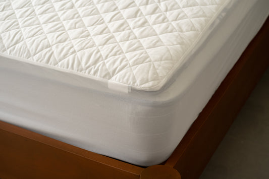 Protector de colchón impermeable transpirable 100% algodón