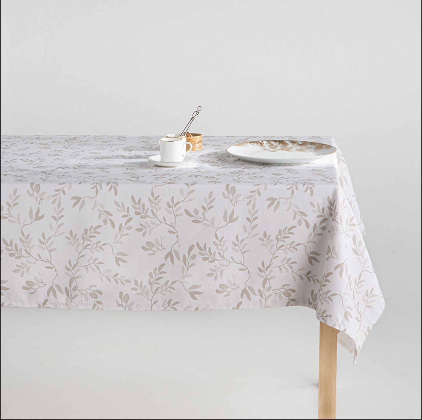 Manteles de mesa 100% algodón antimanchas